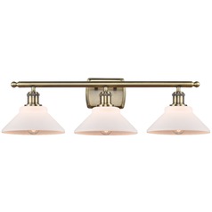 Orwell Antique Brass Bathroom Light by Innovations Lighting