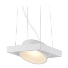 Hawk White LED Pendant by Nuvo Lighting