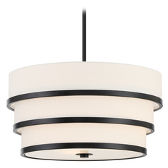 Cascade Coal Pendant by Minka Lavery