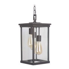 Riviera IIi Oiled Bronze Outdoor Hanging Light by Craftmade Lighting