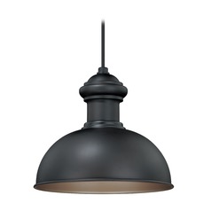 Franklin Oil Burnished Bronze Outdoor Hanging Light by Vaxcel Lighting
