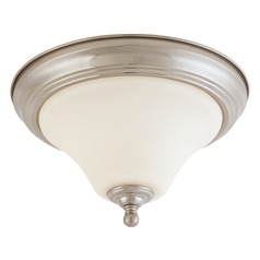 Dupont 11-Inch Brushed Nickel Flush Mount by Nuvo Lighting