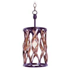 Soho Milk Chocolate Mini Pendant by Kalco Lighting