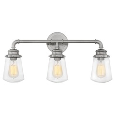 Fritz 3-Light Brushed Nickel Bath Light by Hinkley Lighting