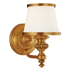 Milton Wall Sconce in Flemish Brass by Hudson Valley Lighting