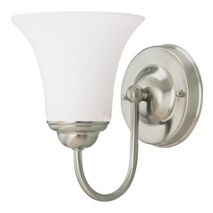 6-Inch Dupont Sconce brushed Nickel by Nuvo Lighting