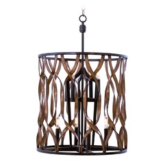 Soho Milk Chocolate Pendant by Kalco Lighting