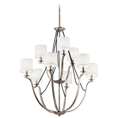 Thisbe 9-Light Classic Pewter Chandelier by Kichler Lighting
