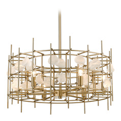 Garroway Aged Brass Chandelier by Z-Lite