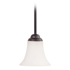 Dupont 6-Inch Dark Chocolate Bronze Mini Pendant by Nuvo Lighting