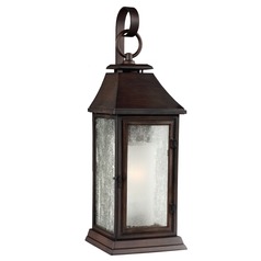 Shepherd 19.13-Inch Outdoor Light in Heritage Copper by Visual Comfort Studio