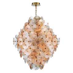 Sue-Anne 5-Tier 45-Inch Grand Chandelier in Gold by Eurofase Lighting
