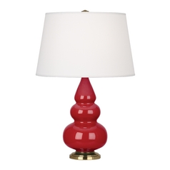 Small Triple Gourd Table Lamp by Robert Abbey