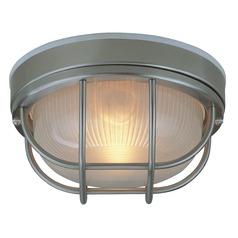 Bulkhead Stainless Steel Flush Mount by Craftmade Lighting