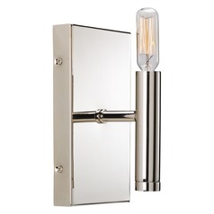 Draper Sconce in Polished Nickel by Progress Lighting