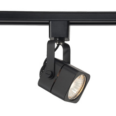 50W GU10 Squared Track Head in Black by Eurofase Lighting