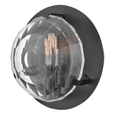 Leo Single Light Sconce in Black by Hinkley Lighting