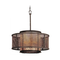 Copper Mountain 26-Inch Pendant in Old Silver by Troy Lighting