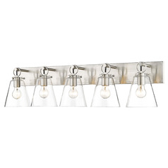 Harper Brushed Nickel Bathroom Light by Z-Lite