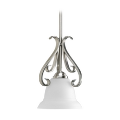 Torino Mini Pendant in Brushed Nickel by Progress Lighting