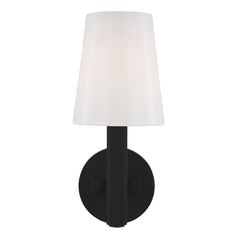 Thomas OBrien Logan 5-Inch Sconce in Aged Iron by Visual Comfort Studio