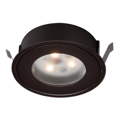 Dark Bronze Retrofit Recessed Housing Button Light by WAC Lighting