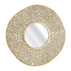Azoni Round 45-Inch Decorative Mirror