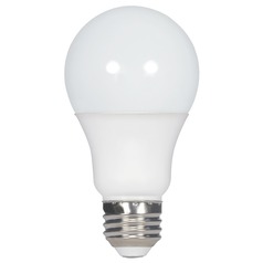 5.5W A19 LED Frosted 3000K 400 Lumens Medium Base 120V 4-pack by Satco Lighting