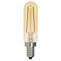 2.5W Nostalgic LED T6 E12 Light Bulb in 2100K by Bulbrite