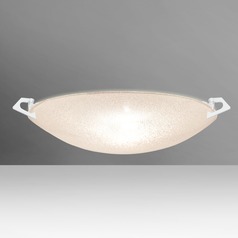 Besa Lighting Sonya White Flushmount Light