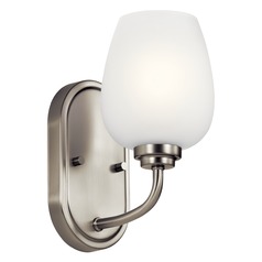 Valserrano Brushed Nickel Sconce by Kichler Lighting