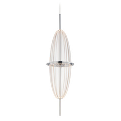 Quasar Polished Chrome LED Mini Pendant by ET2 Lighting