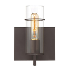 Pista 7-Inch Wall Sconce in Bronze by Eurofase Lighting