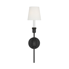 Chapman & Meyers Westerly 20.75-Inch Tall Smith Steel Traditional Sconce by Visual Comfort Studio