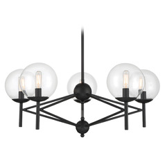 Auresa Coal Chandelier by Minka Lavery