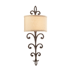 Crawford 2-Light Wall Sconce in Cottage Bronze by Troy Lighting