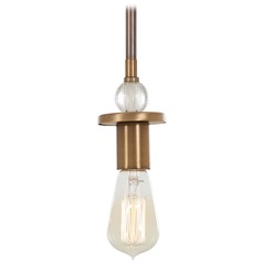 Safra Harvard Court Bronze with natural Pendant by Minka Lavery