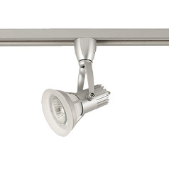 50W GU10 Adjustable Track Head in Satin Nickel by Eurofase Lighting