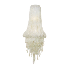 Crystal Reign 2-Light Wall Sconce in Polished Nickel by Metropolitan