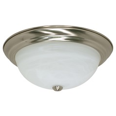 15-Inch Flush Mount Brushed Nickel by Nuvo Lighting