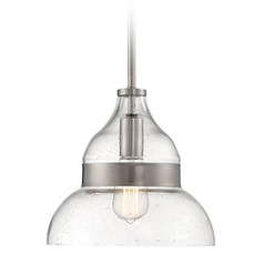 Smyth Brushed Polished Nickel Pendant by Craftmade Lighting