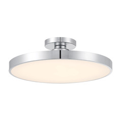 Savoy House Lighting Thayer Chrome LED Semi-Flushmount Light