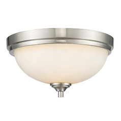 Bordeaux Brushed Nickel Flush Mount by Z-Lite