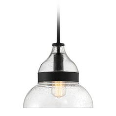 Smyth Flat Black Pendant by Craftmade Lighting