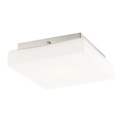 Monti 9-Inch LED Ceiling Mount in Satin Nickel by Eurofase Lighting