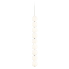 Orbet 9-Light LED Pendant in Polished Nickel by Visual Comfort Modern