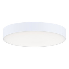 Maxim Lighting Trim - 0-10 V White LED Flushmount Light
