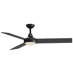 Owens Matte Black LED Ceiling Fan by Kuzco Lighting