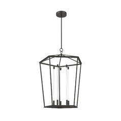 Alora Lighting Delphine Urban Bronze LED Pendant Light with Cylindrical Shade