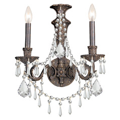 Crystorama Lighting Vanderbilt English Bronze Sconce